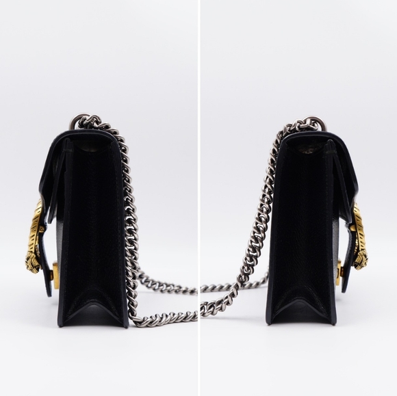 AU14❤️ GUCCI Web Dionysus Leather Chain Crossbody Bag - Picture 7 of 16